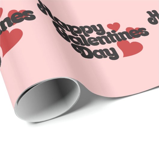 Happy Galentines Day Cadeaupapier (Rol Hoek)