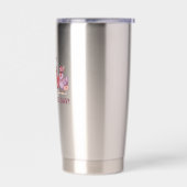 Happy Galentines Day Chicken Squad Cute Funny Hens Geïsoleerde Drinkbeker (Links)