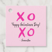 Happy Galentine's Day Custom xoxo valentijns's Bedankjes Labels (Voorkant)