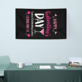 Happy Galentine's Day Februari 13 Spandoek (Beurs)