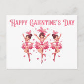 Happy Galentine's Day Feestdagenkaart (Voorkant)