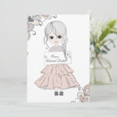 Happy Galentine's Day. Feestdagenkaart (Staand voorkant)