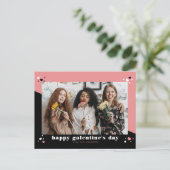 Happy Galentine's Day Foto Feestdagenkaart (Staand voorkant)