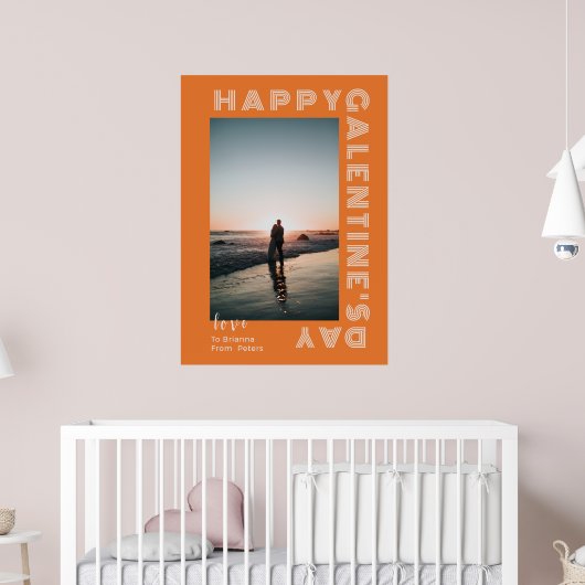 Happy Galentine's Day Fotocollage Paar Gevouwen Poster (Kinderkamer 2)
