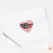 Happy Galentines Day Hart Sticker (Envelop)