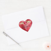 Happy Galentines Day Hart Sticker (Envelop)