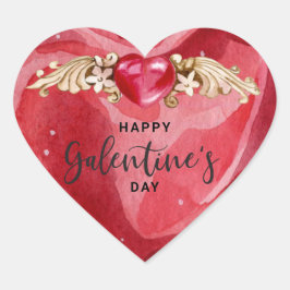 Happy Galentines Day Hart Sticker