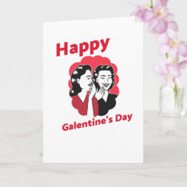 Happy Galentine's Day Kaart
