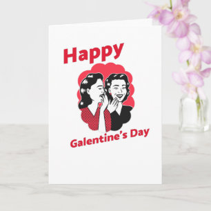 Happy Galentine's Day Kaart