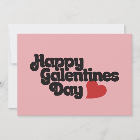 Happy Galentines Day Kaart (Voorkant)