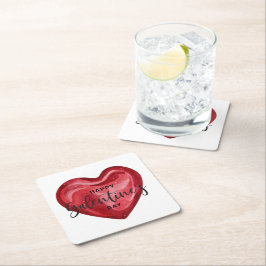 Happy Galentines Day Kartonnen Onderzetters