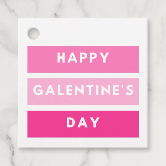 Happy Galentine's Day Label (Voorkant)
