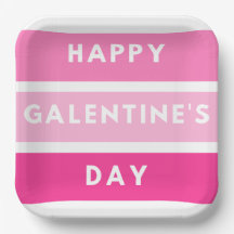 Happy Galentine's Day Paper Bord