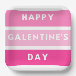 Happy Galentine's Day Paper Bord