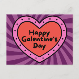 Happy Galentine's Day Platonic Valentijn Briefkaart