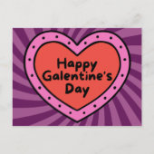 Happy Galentine's Day Platonic Valentijn Briefkaart (Voorkant)