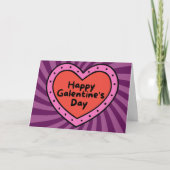 Happy Galentine's Day Platonic Valentijn Card Kaart (Voorkant)