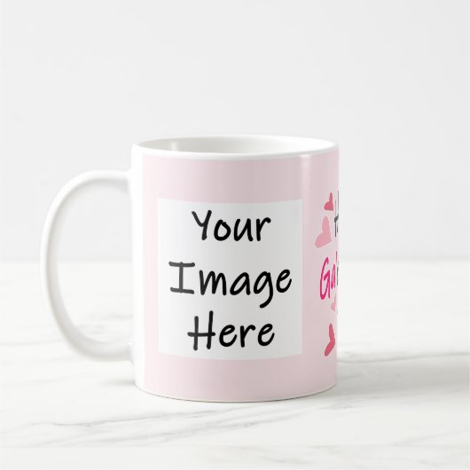 Happy Galentine's Day Valentijnsdag op persoonlijk Koffiemok (Links)