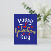 Happy Galentines Day Valentijnse Love Friendships Briefkaart (Staand voorkant)