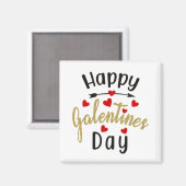Happy Galentines Day Valentijnse Love Friendships Magneet (Voorkant / Achterkant)