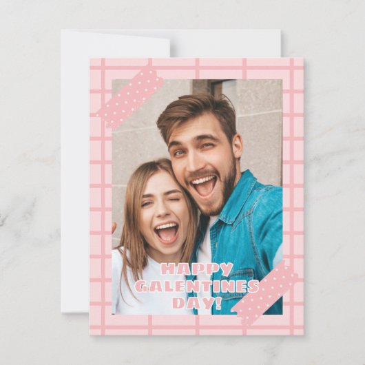 Happy Galentine's day wenskaart Feestdagenkaart (Voorkant)