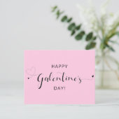 Happy galentine's Valentijnsdag vriendschap Feestdagenkaart (Staand voorkant)