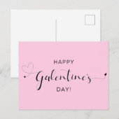 Happy galentine's Valentijnsdag vriendschap Feestdagenkaart (Voorkant / Achterkant)