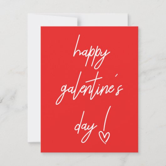 Happy Galentine's Valentijnse feestkaart Feestdagenkaart (Voorkant)