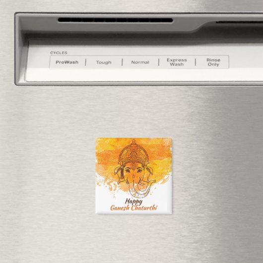 Happy Ganesh Chaturthi Magneet (Insitu (Vaatwasser))