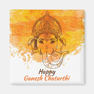 Happy Ganesh Chaturthi Magneet