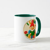 Happy Garden Gnome  Mok (Voorkant rechts)