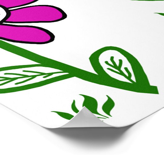 Happy Garden Kinderen Poster (Hoek)