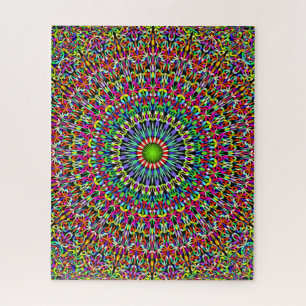 Happy Garden Mandala Legpuzzel