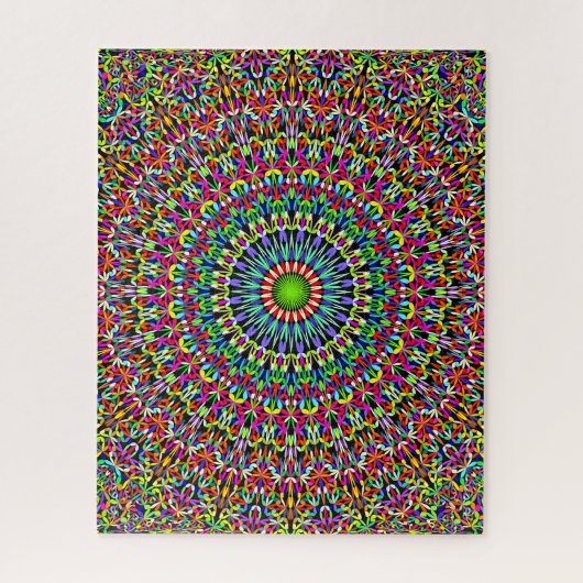 Happy Garden Mandala Legpuzzel (Verticaal)