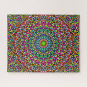 Happy Garden Mandala Legpuzzel (Horizontaal)