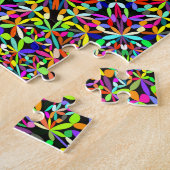Happy Garden Mandala Legpuzzel (Zijkant)