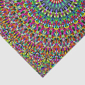 Happy Garden Mandala Tissuepapier (Detail)