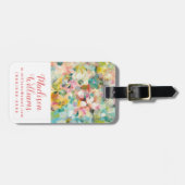 Happy Garden | Zachte pasta's Bagagelabel (Voorkant horizontaal)