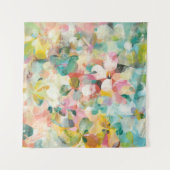 Happy Garden | Zachte pasta's Wandkleed (Voorkant (horizontaal))