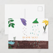 Happy Gardening Season | Gardener Hartelijk dank Briefkaart (Voorkant / Achterkant)