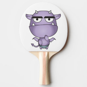 Happy Gargoyle Cartoon - Fantasy Tafeltennisbatje