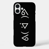 Happy Gary ᕕ( ᐛ )ᕗ Meme Emoticon Emoji Text Art Case-Mate iPhone Case (Achterkant)