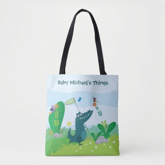Happy Gator All Over Print Tas (Voorkant)
