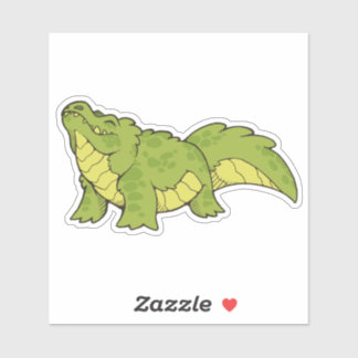 Happy Gator-Sticker Sticker