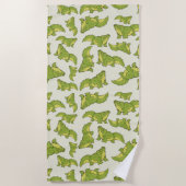 Happy Gator Strandlaken (Voorkant)