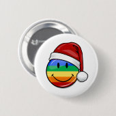 Happy Gay Lgbt Pride Flag Kerstkerstkerstkerstkers Ronde Button 5,7 Cm (Voorkant /achterkant)