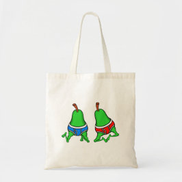 Happy Gay Pride Pears Tote Bag