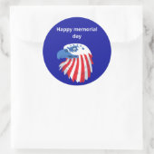 Happy geft stickers voor herdenkingsdag (Tas)