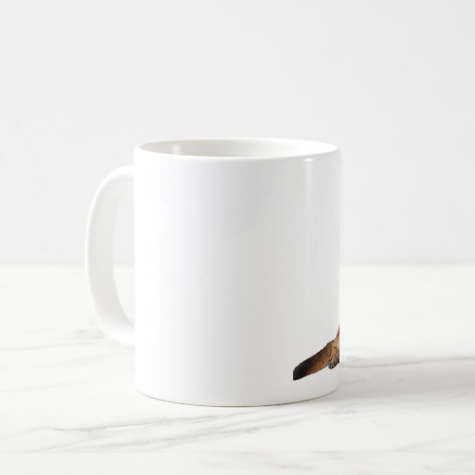 Happy German Shepherd Coffee Mok (Voorkant links)