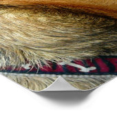 Happy German Shepherd Dog Poster (Hoek)